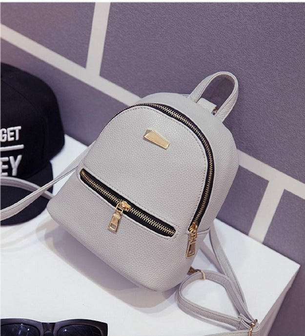 Hot Fashion Women Girls Mini Backpack Leather Shoulder