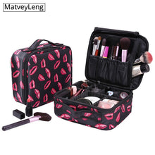 Load image into Gallery viewer, MatveyLeng professional cosmetic bag High quality  waterproof